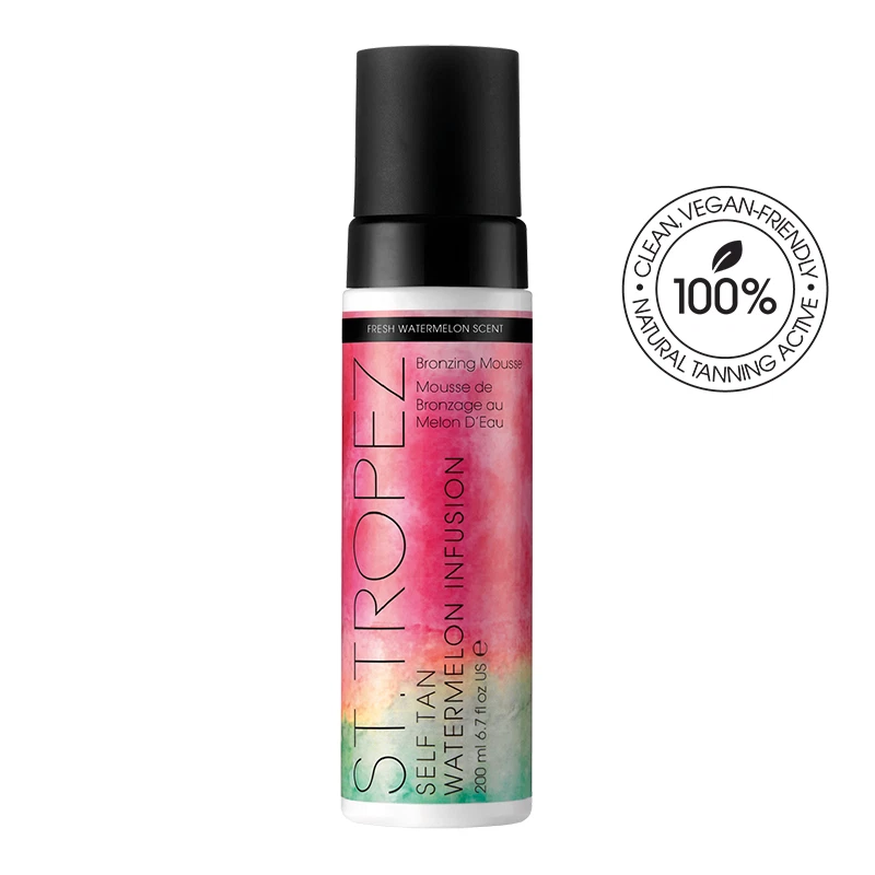 St Tropez WATERMELON SELF TAN INFUSION BRONZING MOUSSE 200mL NEW NO BOX - image 1 of 1