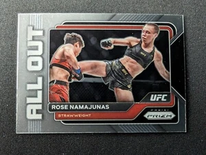 ROSE NAMAJUNAS 2023 Panini Prizm All Out UFC #13 - Imagen 1 de 2