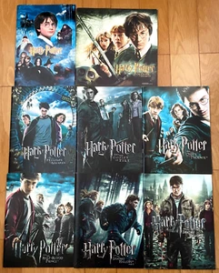 Harry Potter Serie Filmprogramme Set 8 Filme Japan Emma Watson, Rupert Grint - Bild 1 von 24