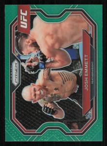 2021 Panini Prizm UFC Prizms Green #121 Josh Emmett