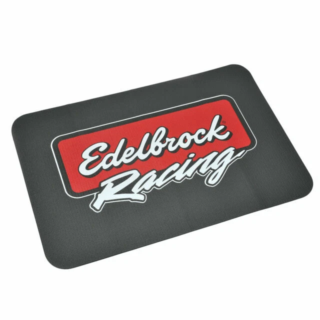 Edelbrock Fender Cover Padded with Racing Logo - ED2324