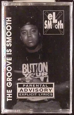 El Smooth ‎– The Groove Is Smooth LP CASSETTE CONNOISSEURS RAP 1992 SEALED OOP - Image 1 of 2