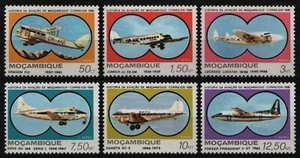 Mozambique 1981 - Mi-Nr. 810-815 ** - MNH - Aviones / Aviones - Imagen 1 de 1