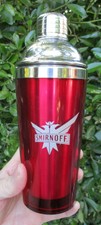 Smirnoff Vodka Official Cocktail Shaker with Measuring Cup & Filter
