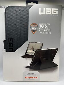 Urban Armor Gear UAG Metropolis Folio Case for Apple iPad 7th Gen (10.2") Black