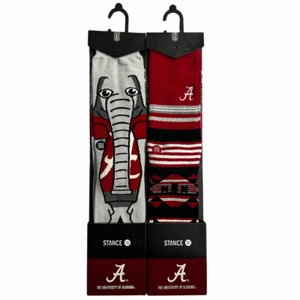 Stance The University of Alabama 2er-Pack Crimson Tide Crew-Socken Größe L 9-12 - Bild 1 von 4