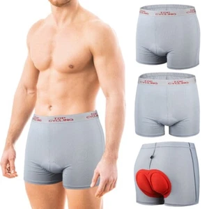 Men's Cycling Underwear Bicycle Mountain Bike Shorts Riding Bike Sport Underwear - Picture 1 of 25