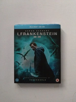 I, Frankenstein (Blu-ray, 2014) 2D + 3D Versions Aaron Eckhart Bill Nighy - Image 1 of 2