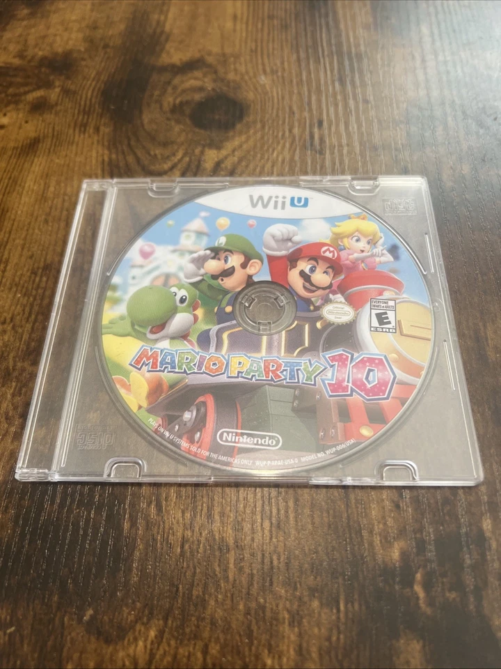 Disco Nintendo Wii U Mario Party 10 Nintendo solo probado garantizado Foto 1 de 1