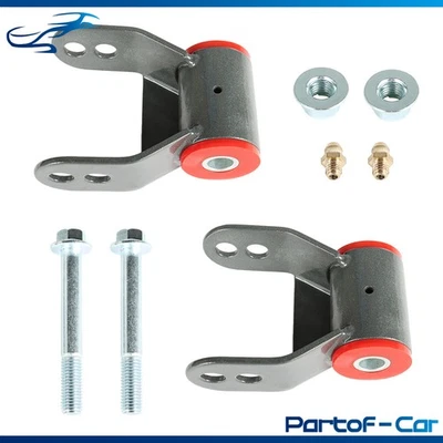 Kit de elevación de grillete trasero de 1,5" o 2" para Chevrolet GMC K1500 K2500 4x4 5,7 L 1988-98 Foto 1 de 4