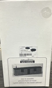Banta Modelworks S Scale Kit BMW-102S Ridgway Boxcar Shed 1:64 NIB - Picture 1 of 3
