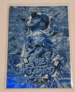 OZZIE SMITH 🔥 2017 Topps Fire MONIKERS BLUE CHIP Insert #M-23 "Wizard" SP - Picture 1 of 5