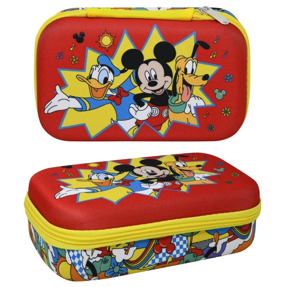Mickey, Donnald and Pluto Pencil case ages 3+ - Image 1 of 1