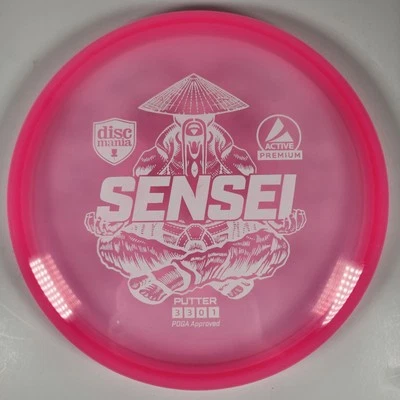 Active Premium Sensei  - Discmania  - Putter -  174g Pink - Image 1 of 4
