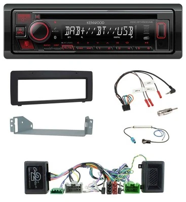 Kenwood Lenkrad CD USB Bluetooth DAB Autoradio für Volvo V70 XC70 2007-2011 S80 - Bild 1 von 4