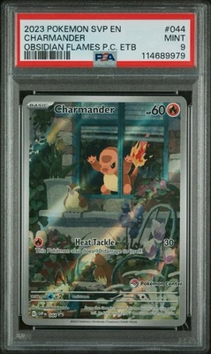 Charmander 044 Pokemon Center Exclusive 044 Scarlet & Violet Promo Mint PSA 9 - Image 1 of 2
