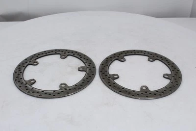 Juego de rotores de freno delanteros BMW K1200S 05-08 OEM K 1200 S Foto 1 de 4