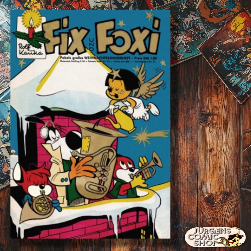 Fix und Foxi Weihnachts-Sonderheft 1963 – Rolf Kauka – ECR Verlag – farbig - Bild 1 von 1
