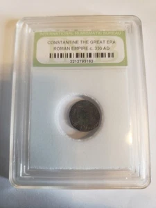 Konstantin der Große Ära Römisches Reich 330 Ad Fragment Münze Inb - Bild 1 von 2