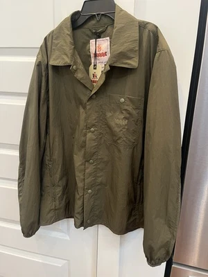 Nova Jaqueta Baracuta Ripstop Utility Shirt Windbreaker Masculina 42 Olive - Imagem 1 de 4