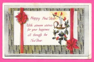 Bonne année - Posté 1921 Mount Jackson VA - Carte postale - Photo 1/2