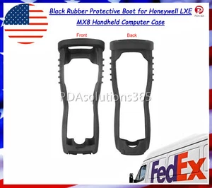 Black Rubber Protective Boot for Honeywell LXE MX8 Handheld Computer Case - Picture 1 of 8
