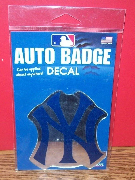 CALCOMANÍA INSIGNIA AUTOMÁTICA NEW YORK YANKEES ¡¡¡¡NUEVA!!!!! Foto 1 de 1