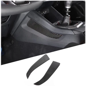 Carbon Fiber Central Control Shifter Side Channel Pad Trim For Subaru WRX 22-23 - Picture 1 of 15