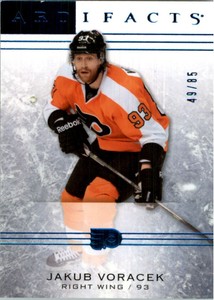 2014-15 Artifacts Sapphire #37 Jakub Voracek /85