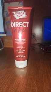 Color Lux Direct Vibes Red Semi Permanent Hair Color - Picture 1 of 4