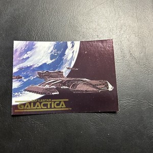 11b Battlestar Galactica 1996 Dart #29 Fleeing The Colonies