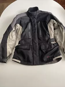 REVIT Warp Motorcycle Jacket Medium Black With Armour - Picture 1 of 20