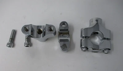 Elevadores de manillar RSD Moto cromados 1,5" elevadores barras de 1,0" 0208-2030 CH Foto 1 de 4