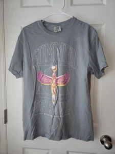 Camisa Alicia Keys Llaves para el Verano 2023 Tour Camisa Talla M Gris R&B MUY RARA - Imagen 1 de 8