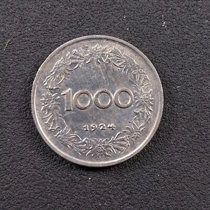 Moneda Austria 1000 Coronas 1924 _10 - Photo 1/2