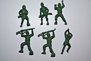 Vintage LIDO MARX ww2 Plastic Toy Soldiers 1:32