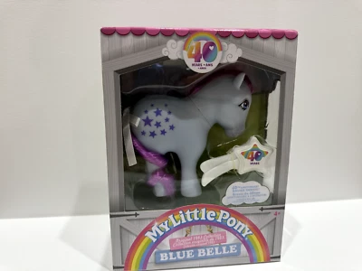 Blue Belle Basic Fun My Little Pony G1 1983 Collection NIB 2023 - Image 1 of 2