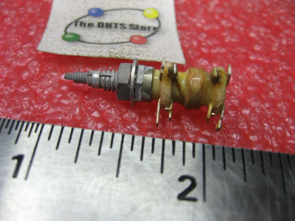 Inductor Coil Adjustable Slug North Hills 1100J White Mark 28-38uH - NOS Qty 1 Foto 1 de 1