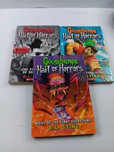 Goosebumps Hall of Horrors bundle of 3 books - numbers 2 special edition -3-4 - - Picture 1 of 18