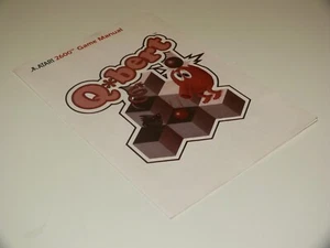 Libretto istruzioni ~ Qbert ~ Atari 2600 - Foto 1 di 2