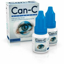 Can-C Eye Drops 2 x 5ml Lubricant Eye Drop with Antioxident N- Acetylcarnosine