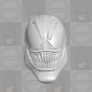 Venom v1 Eddie Brock Symbiote custom head for 1:6 1:10 1:12 1:6 action figures - Picture 1 of 1