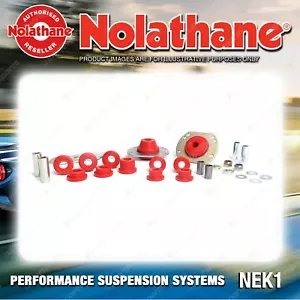 Nolathane Front Control arm/strut rod kit for Holden Commodore VT VX VU VY VZ - Picture 1 of 4