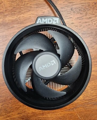 AMD Wraith Spire Ryzen AM4 Socket CPU Cooler Fan Aluminum Heatsink Bundle - Image 1 of 4