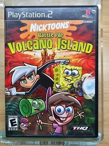 PLAYSTATION 2 NICKTOONS VOLCANO ISLAND GAME - 2006 - Picture 1 of 4