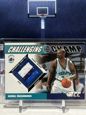 2001-02 Topps TCC Challenging the Champ #CC-JM Jamal Mashburn Hornets RC SP JA Foto 1 de 2