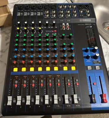 Yamaha MG12 - 12 Channel  Analogue Mixer - Image 1 of 4