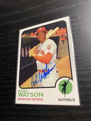 BOB WATSON 2003 TOPPS ARCHIVES AUTOGRAPH AUTO SP! HOUSTON ASTROS!! - Image 1 of 4