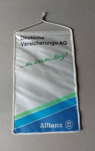Allianz Deutsche Versicherungs AG Tischbanner Tischwimpel Zeitzeuge der Wende - Bild 1 von 2