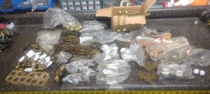 Huge Lot Cabinet And Drawer Pulls Etc Some New - Picture 1 of 8